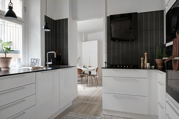 瑞典木门公寓 | 自然韵味,点睛之笔-17