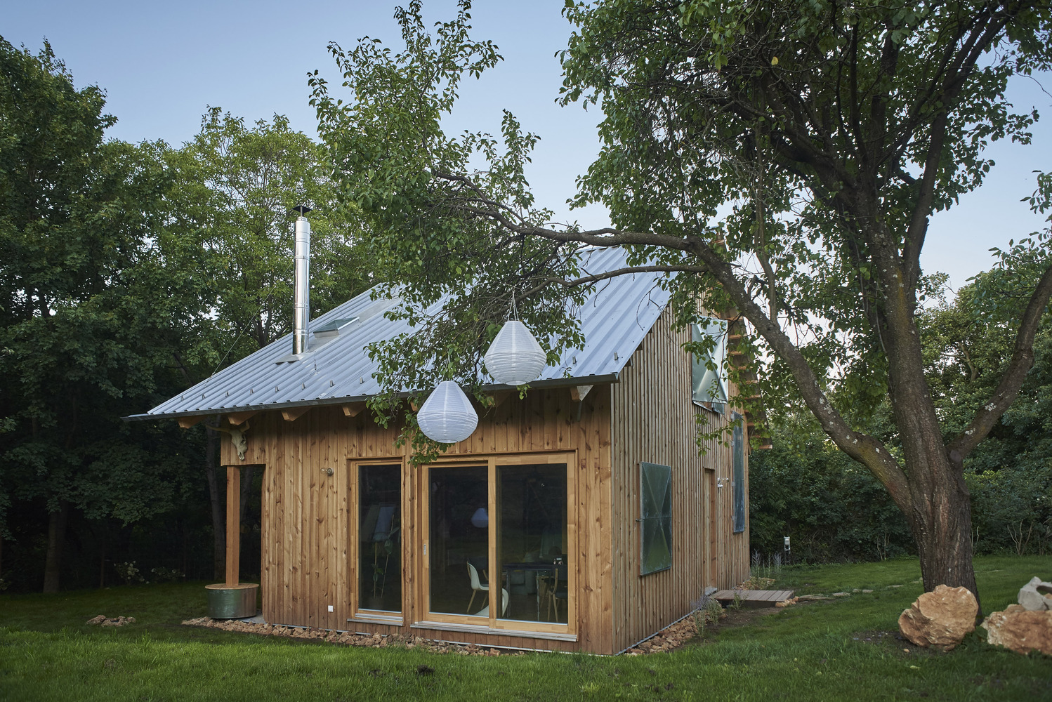 匈牙利木结构住宅,融入自然景观的设计之作-44