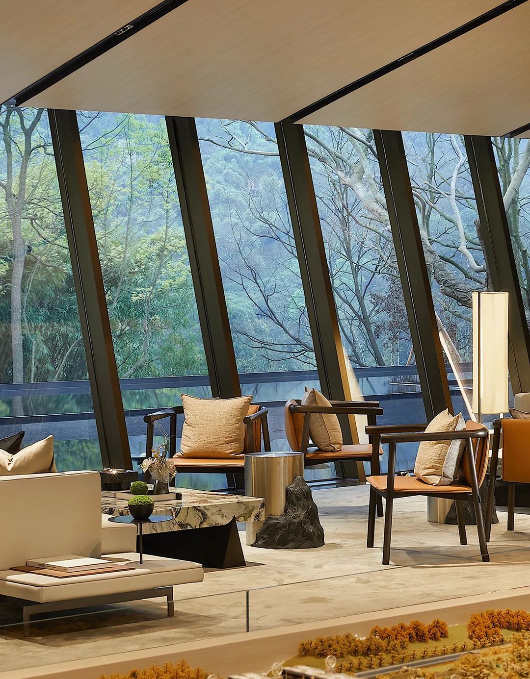 重庆龙湖·山前山居美学体验馆丨中国重庆丨上海璞间建筑设计-37