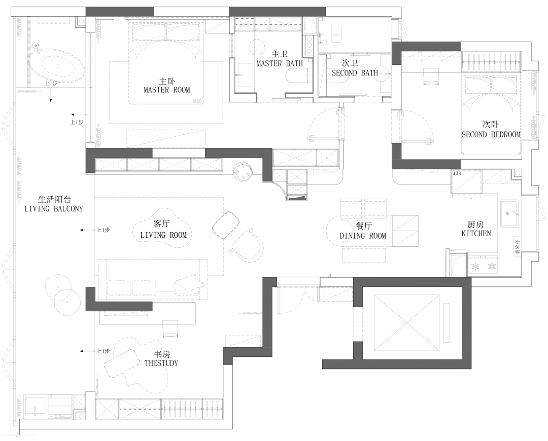 见南山 · 轻硬装改造的优雅家居空间丨中国杭州丨菲拉设计-75