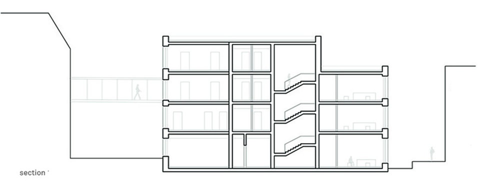 德国 Bad Kissingen 行政办公楼 · 错位立方体融入历史环境-45