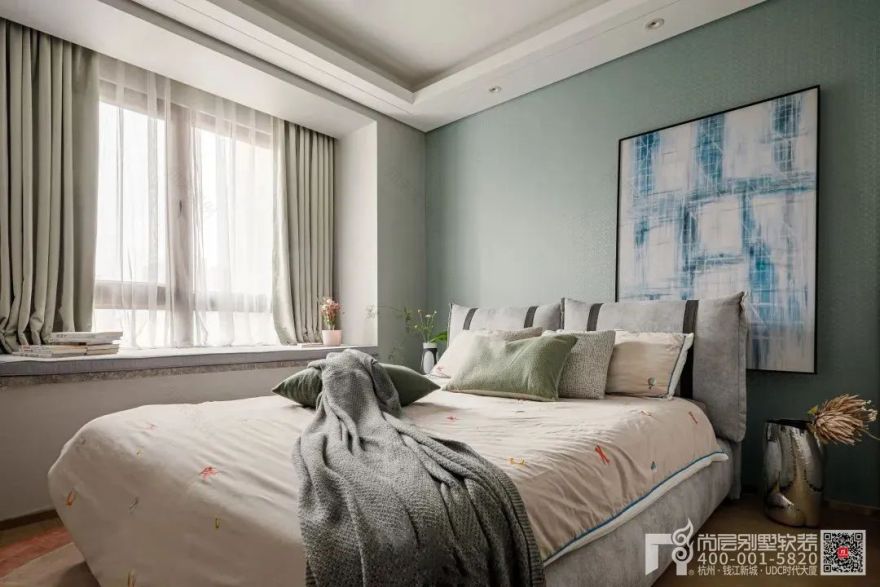 藕粉色温柔空间丨中国杭州丨杭州尚层装饰-63