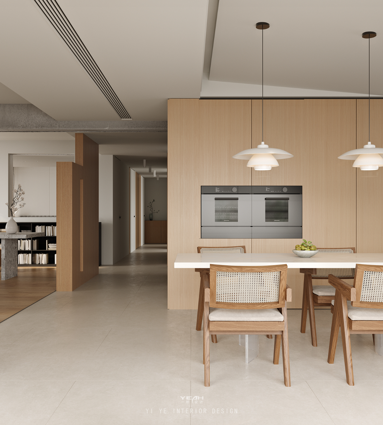 语江南 260㎡原木极简丨中国南通丨一野设计-1