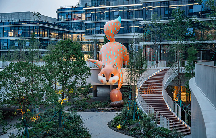 杭州未科阿里中心,亲橙park丨中国杭州丨阿普贝思（北京）建筑景观设计咨询有限公司-4