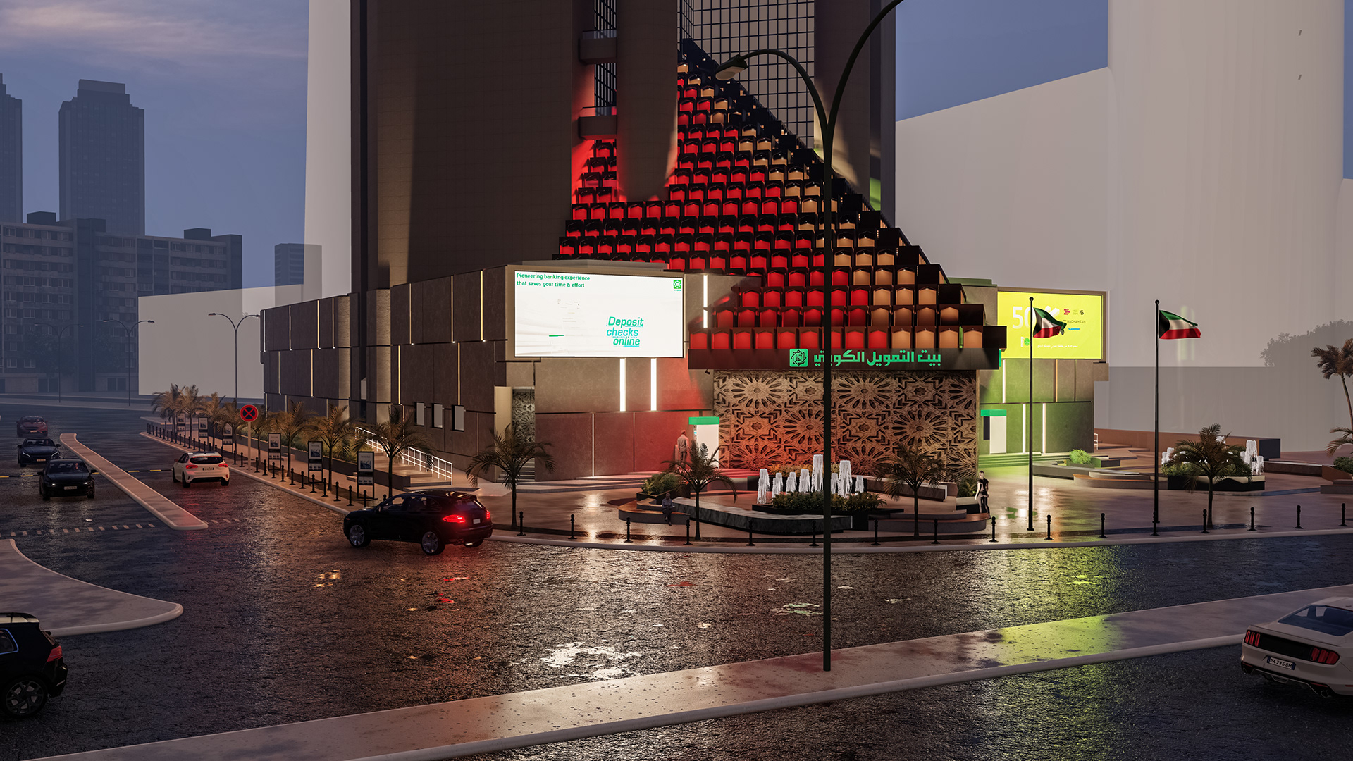 KFH TOWER ELEVATION& LANDSCAPE DEVELOPMENT-3