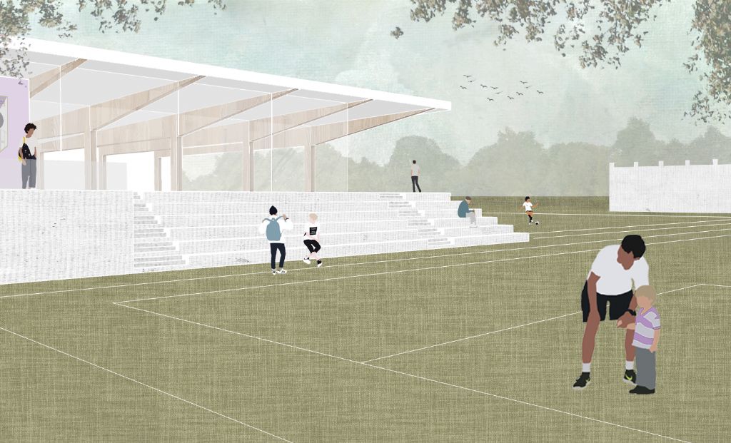 Patro Eisden新青年综合体及室内足球场丨比利时丨Architectuur depot-3