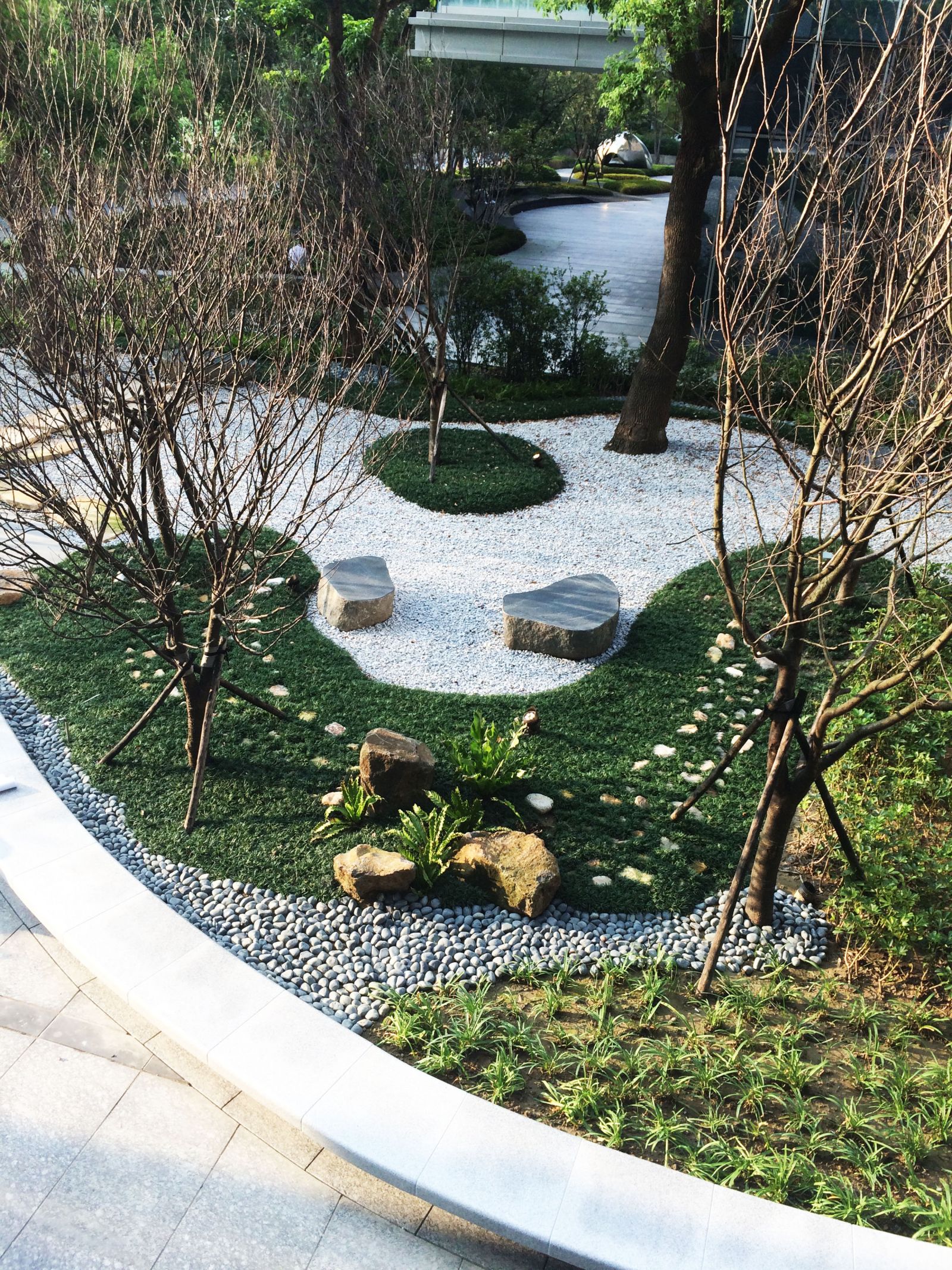 大直豐匯中庭住宅景觀設計丨中国台北丨梁正芳建築師事務所,玫格聯合建築師事務所-1