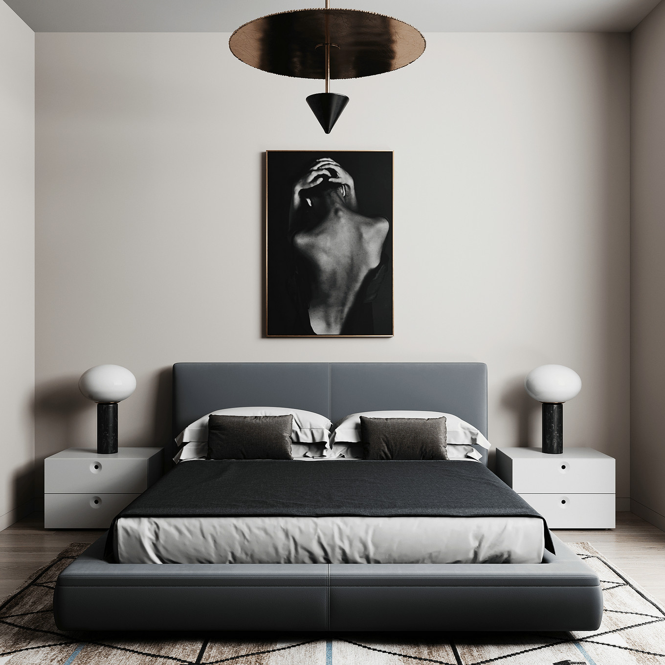 现代轻奢风家居设计 | 质感灵魂的生活空间-4