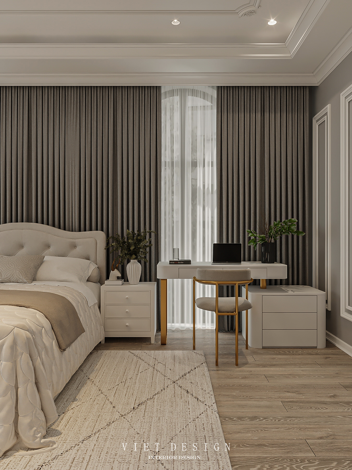 黄金别墅丨VIET Design-46