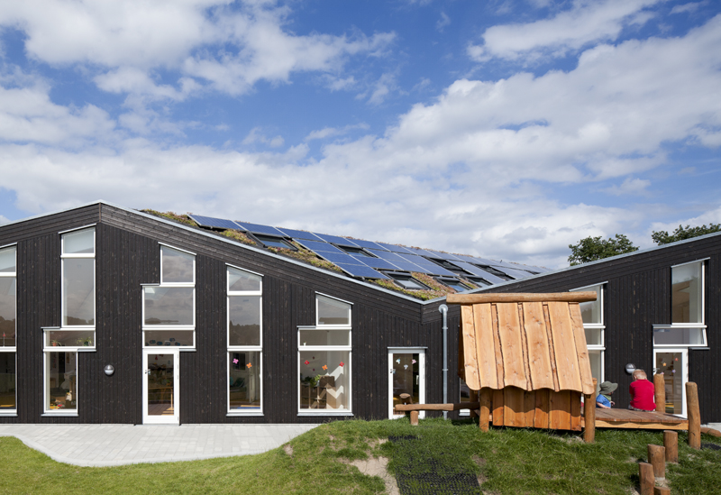 莱恩斯太阳堡幼儿园,丹麦 / 威卢克斯天窗 -16