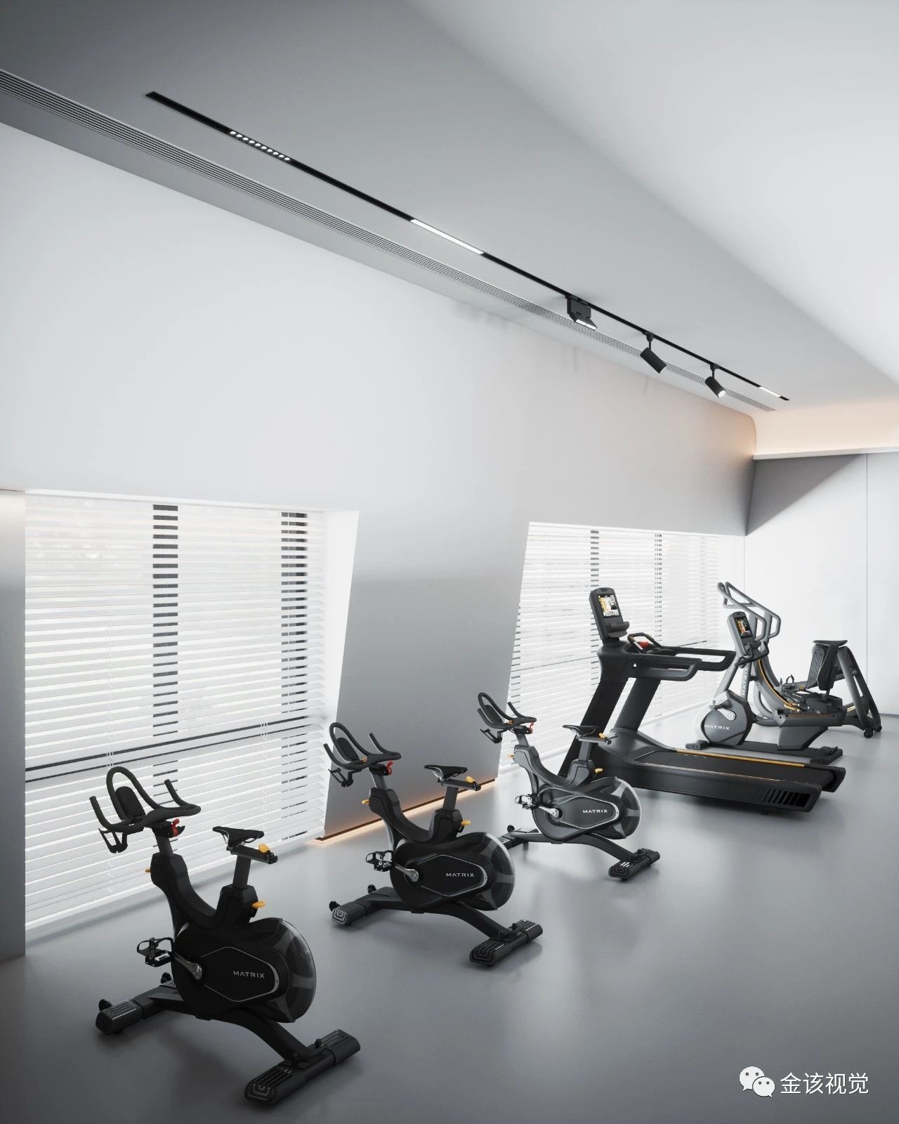 冷色系|工装效果图方案-10