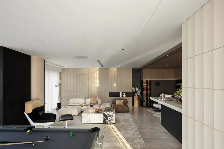 意韵江畔|杭州深蓝国际 270 平设计丨中国杭州丨杭州万璞空间设计-16