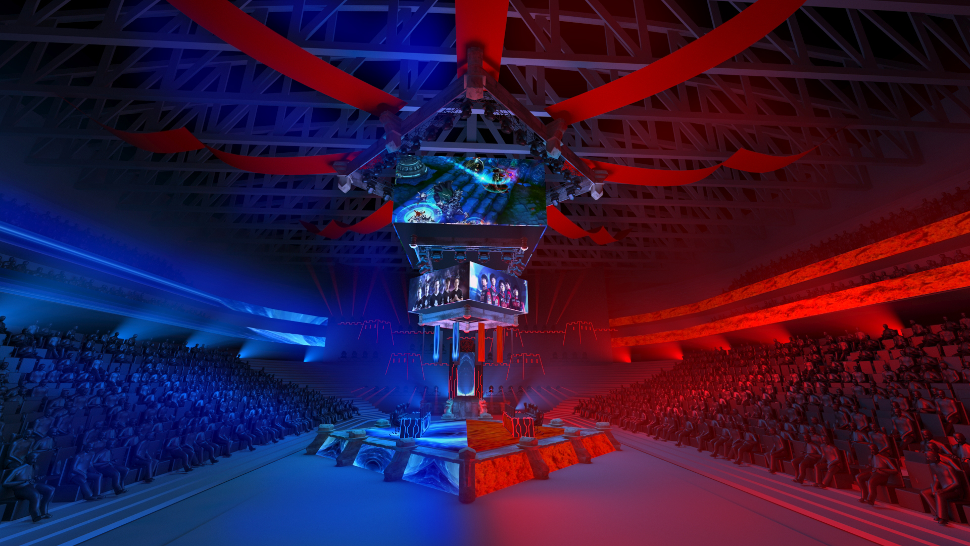 电子竞技锦标赛舞台概念丨中国上海丨Avocado Toast Agency-1