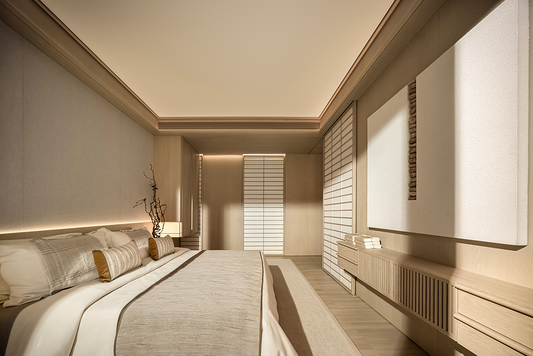 重庆万华麓悦江城碧影溪C户型样板间丨中国重庆丨深圳市盘石室内设计有限公司,万华室内设计中心-30