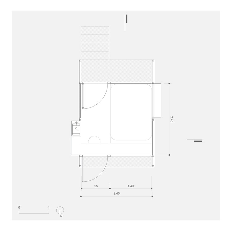 巴西森林中的透明小木屋-9