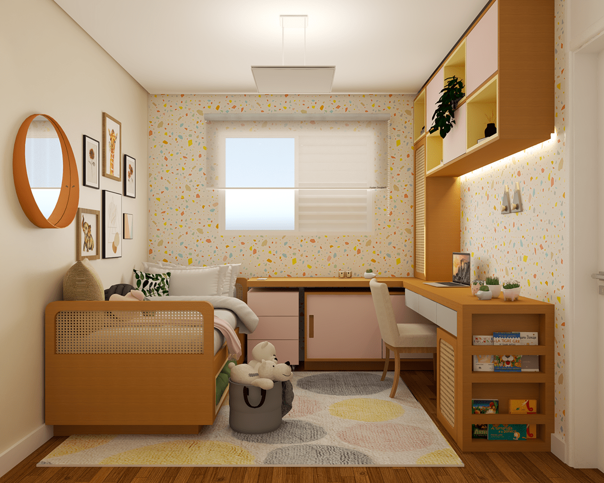 现代儿童房设计案例-3