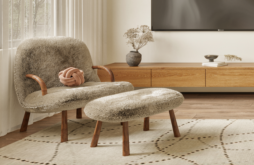 奶油风格的温馨家居设计丨中国西安丨西安.大小空间设计-6