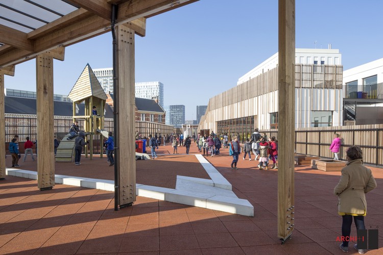 比利时 Antwerp 校园设计，绿色与教育的完美融合-31