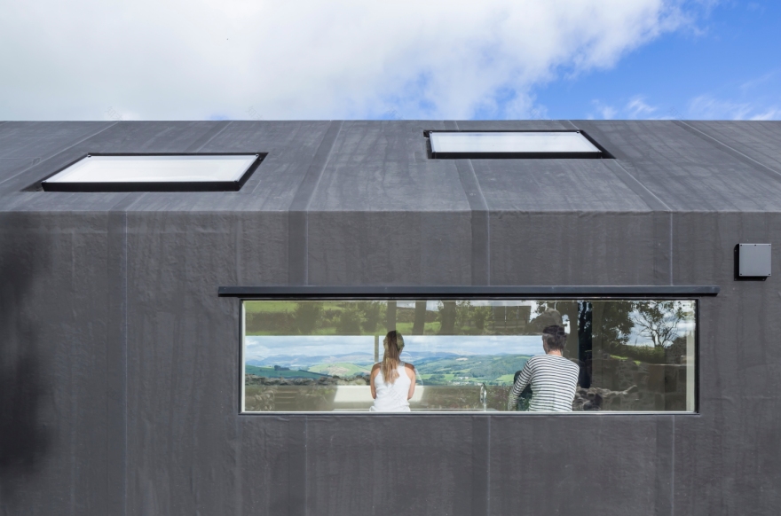 苏格兰废墟中的现代私人住宅-83