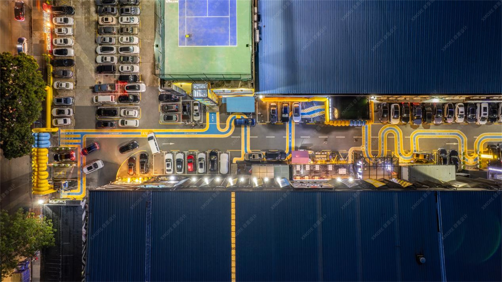 深圳湄南河商业街区美陈设计丨中国深圳丨肆墨商业街区美陈设计公司-48