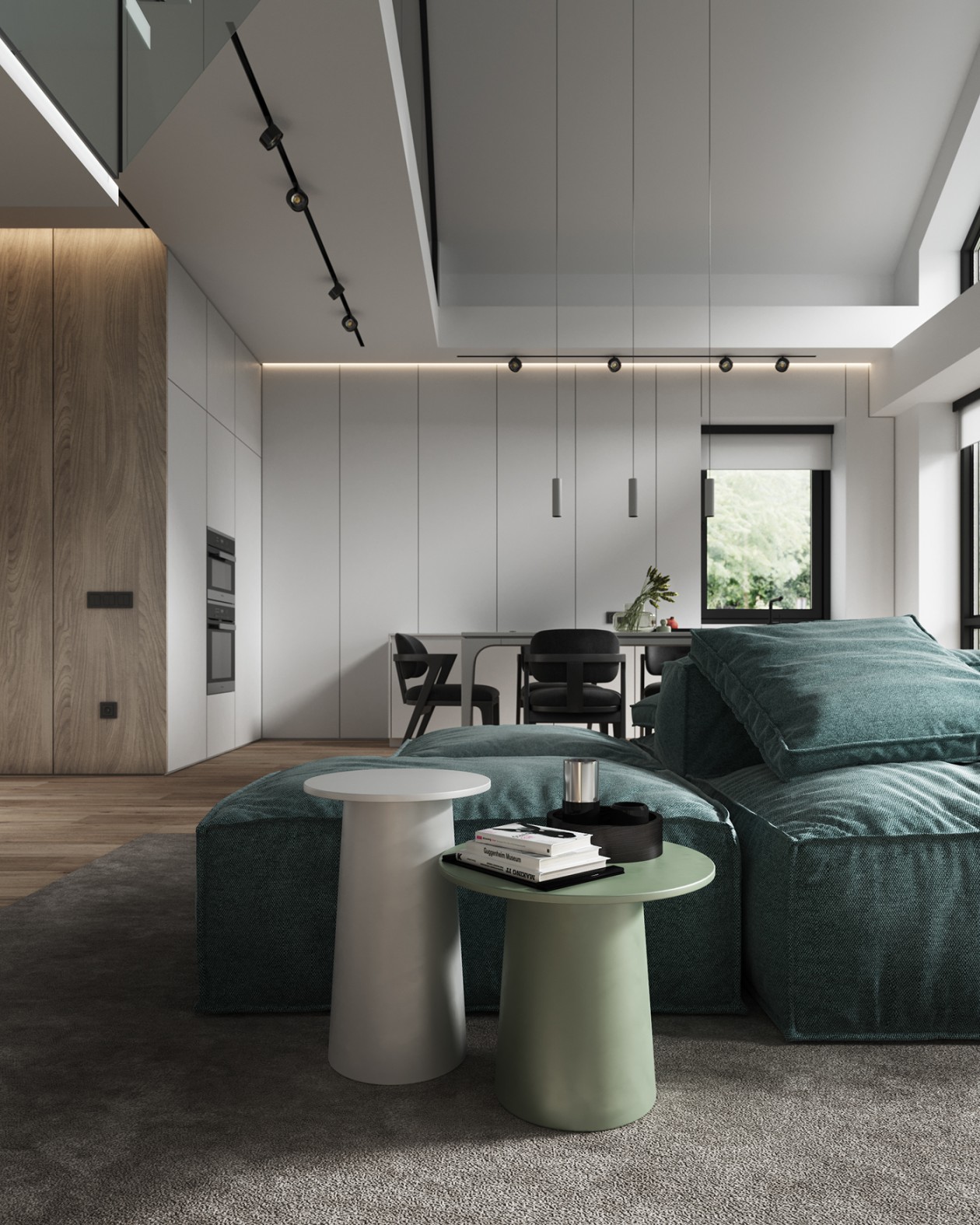 小跃层 - 将极简风表现的淋漓尽致-6