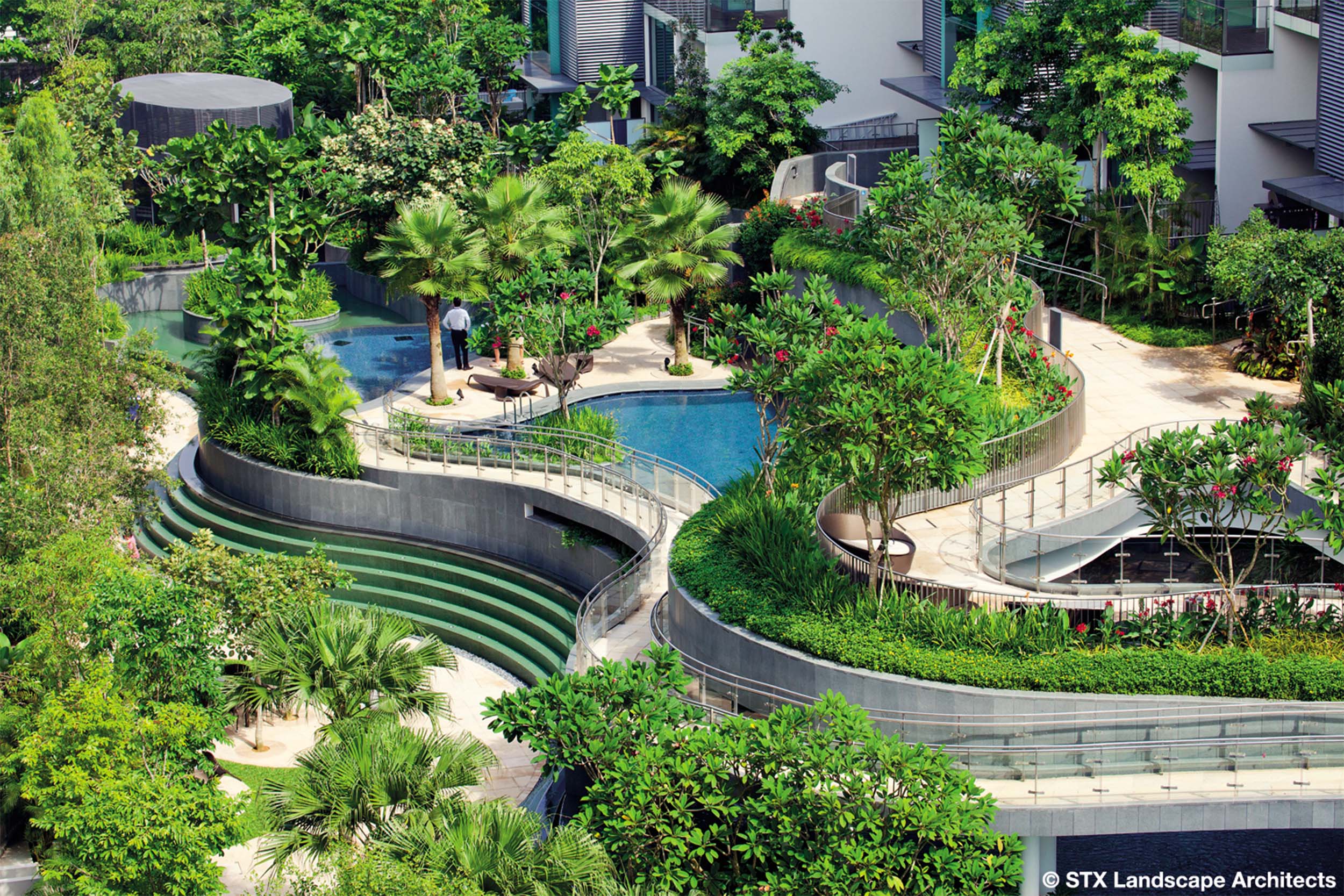 新加坡“公爵夫人”住宅区景观设计-14