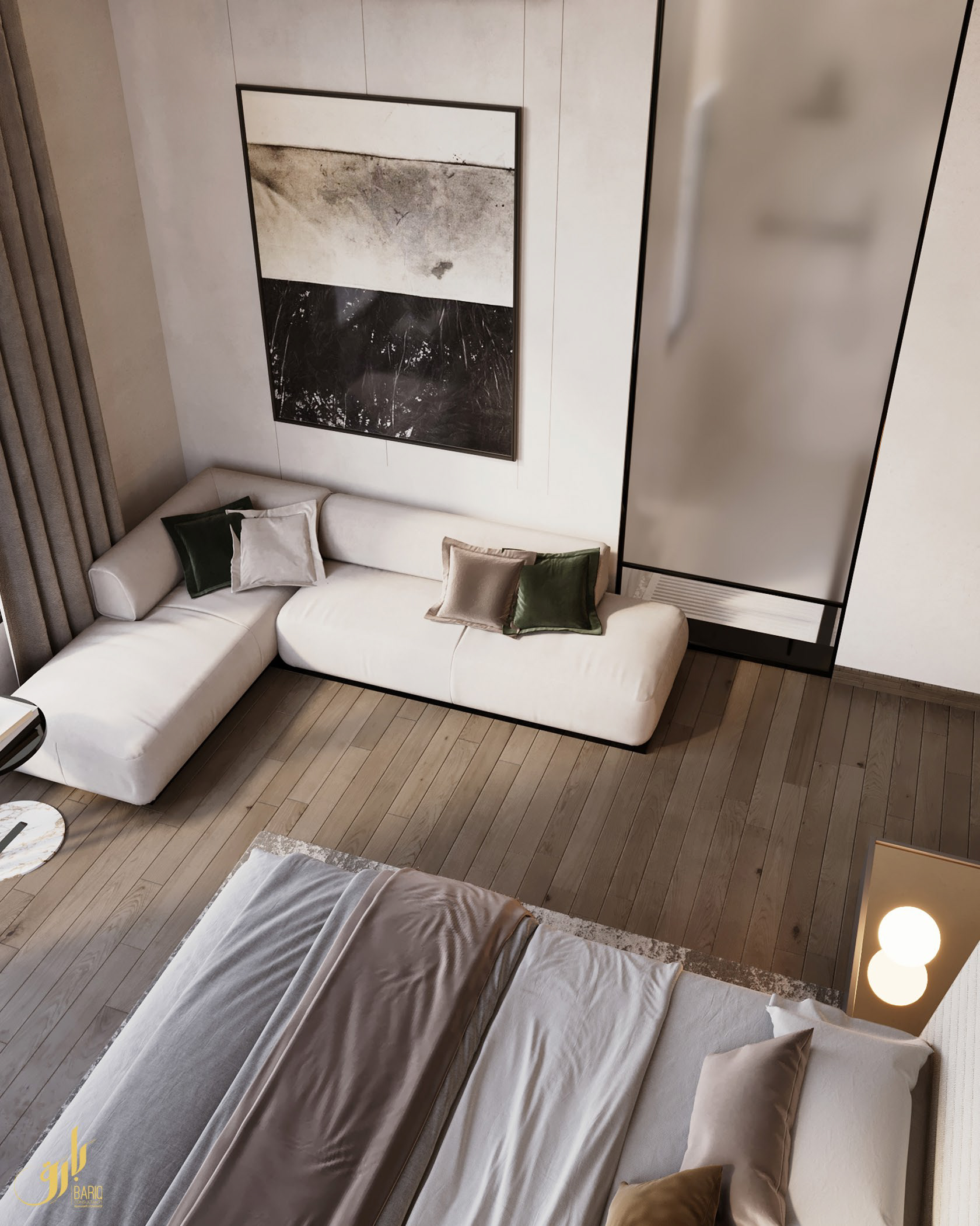 A·A 现代别墅室内设计丨沙特阿拉伯丨Bariq Consultants-66