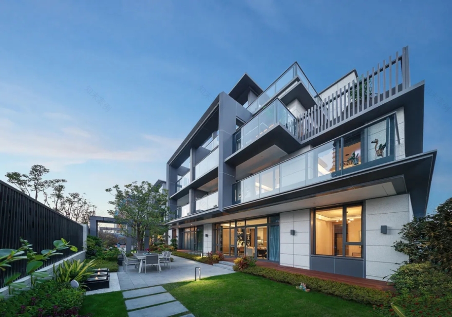 温州中梁 · 乐清 · 柏悦湾住宅景观-16