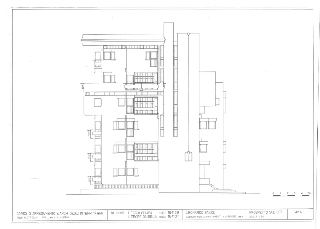 维亚皮阿金蒂纳大楼丨意大利佛罗伦萨丨Leonardo Savioli-24
