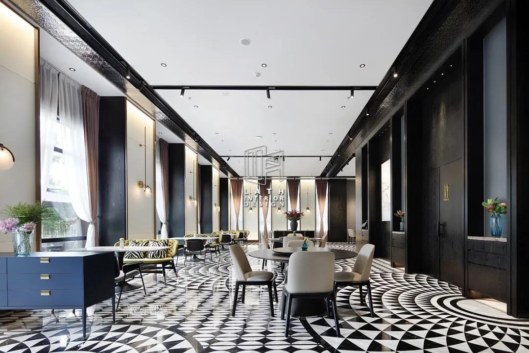 现代 Art Deco 风格餐厅设计-17