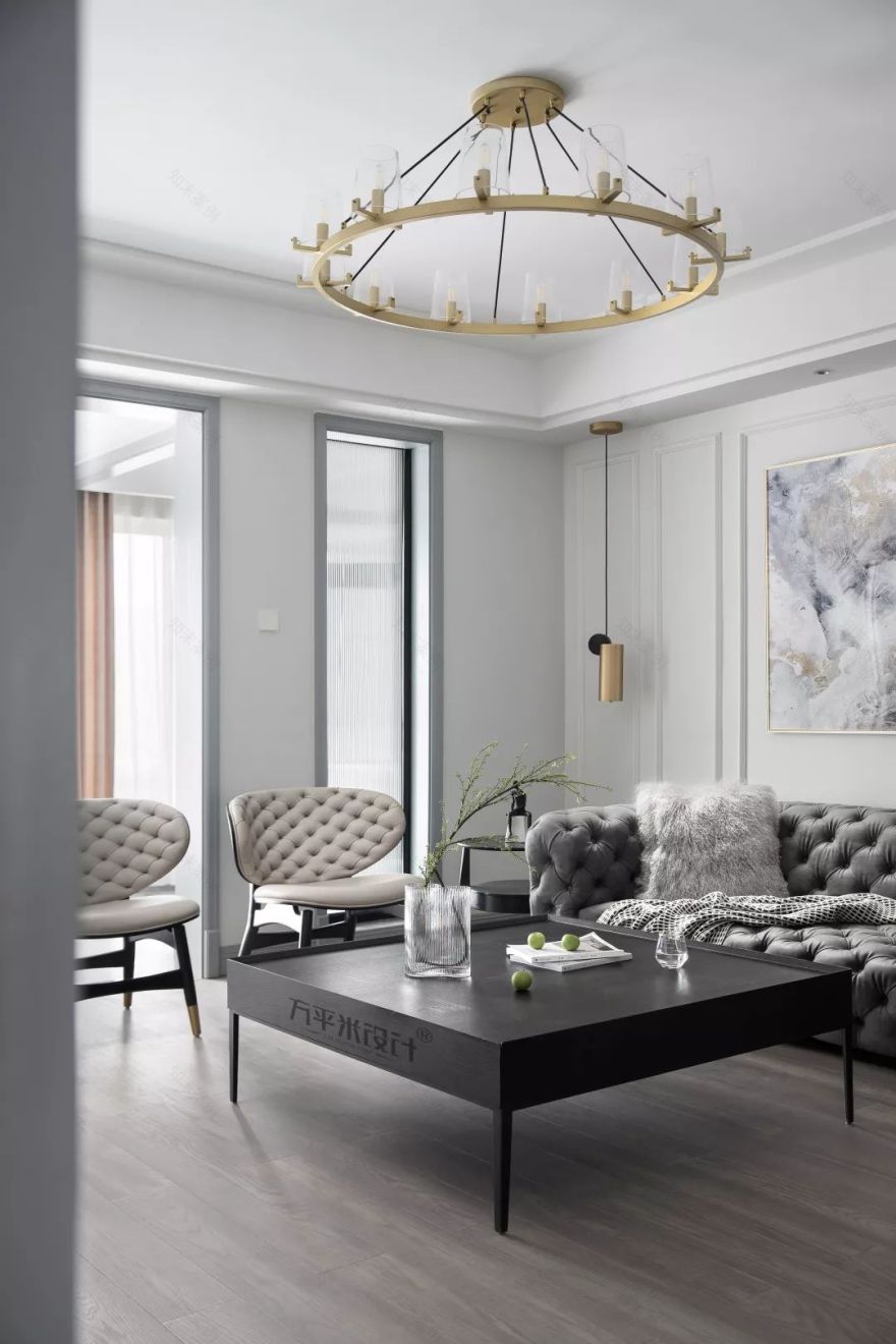 现代美式风,162㎡润和又一城住宅设计-54