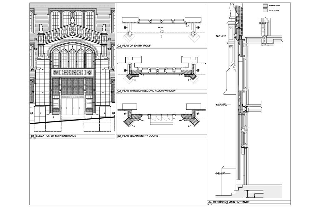 世纪老校的翻新重生 | 美国布朗克斯 Joseph R. Drake 公立学校 48 号楼-15