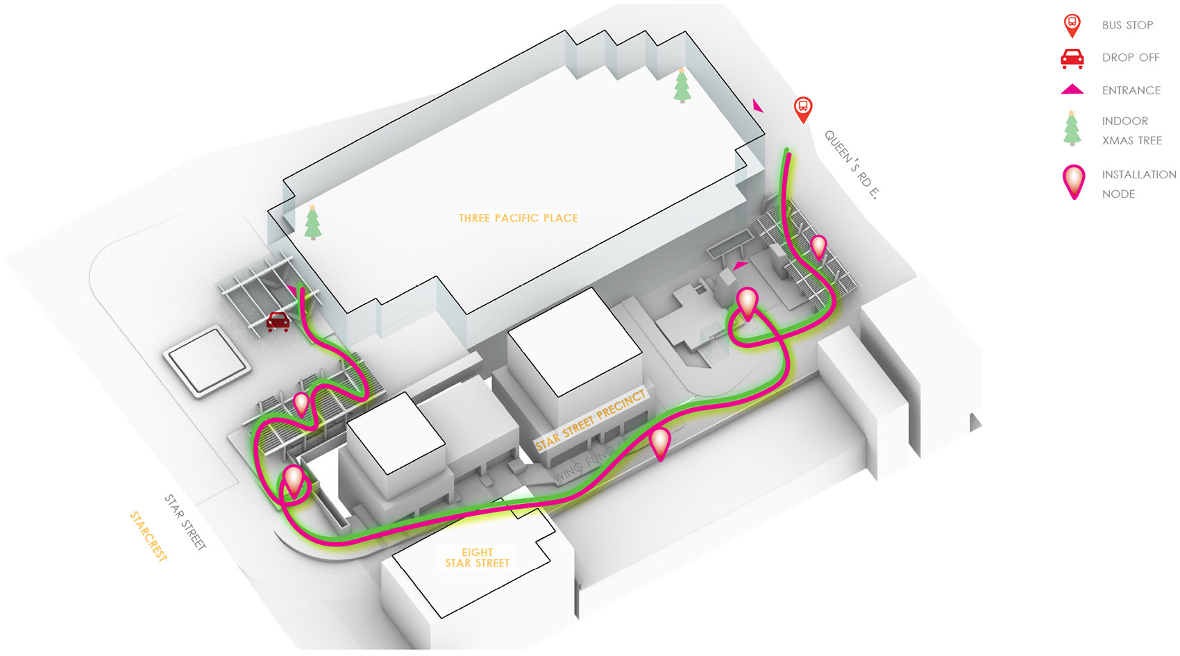 星街小区藤片圣诞装置丨中国香港丨AaaM Architects-57