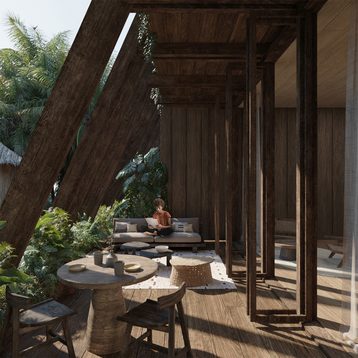 墨西哥木质金字塔酒店-9