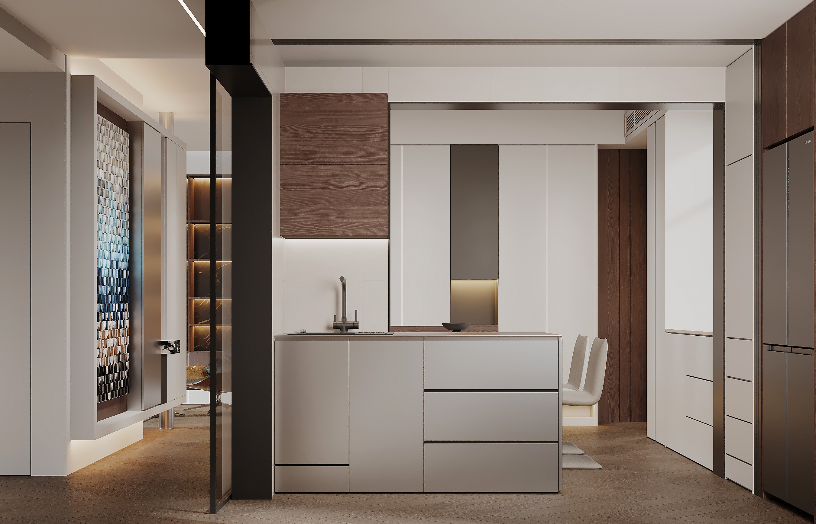 现代主义住宅设计-精装改造-3