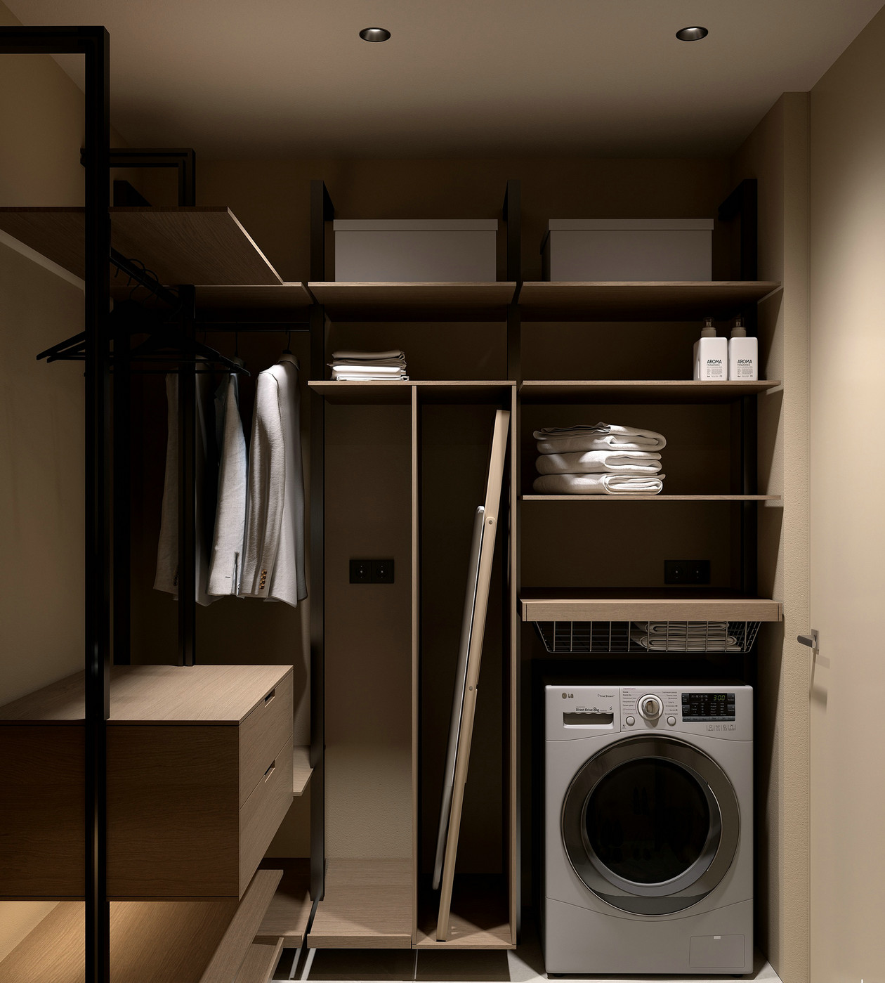 原木+高级黑 既精致又有细节-26