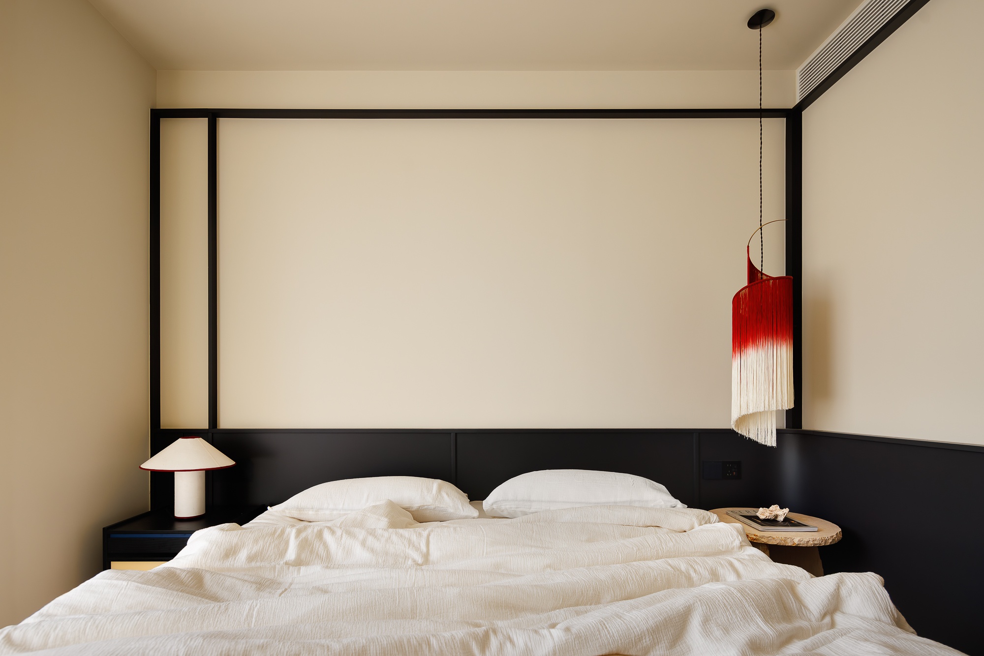 东方气韵遇上复古色彩住宅设计丨HURR赫设计-42