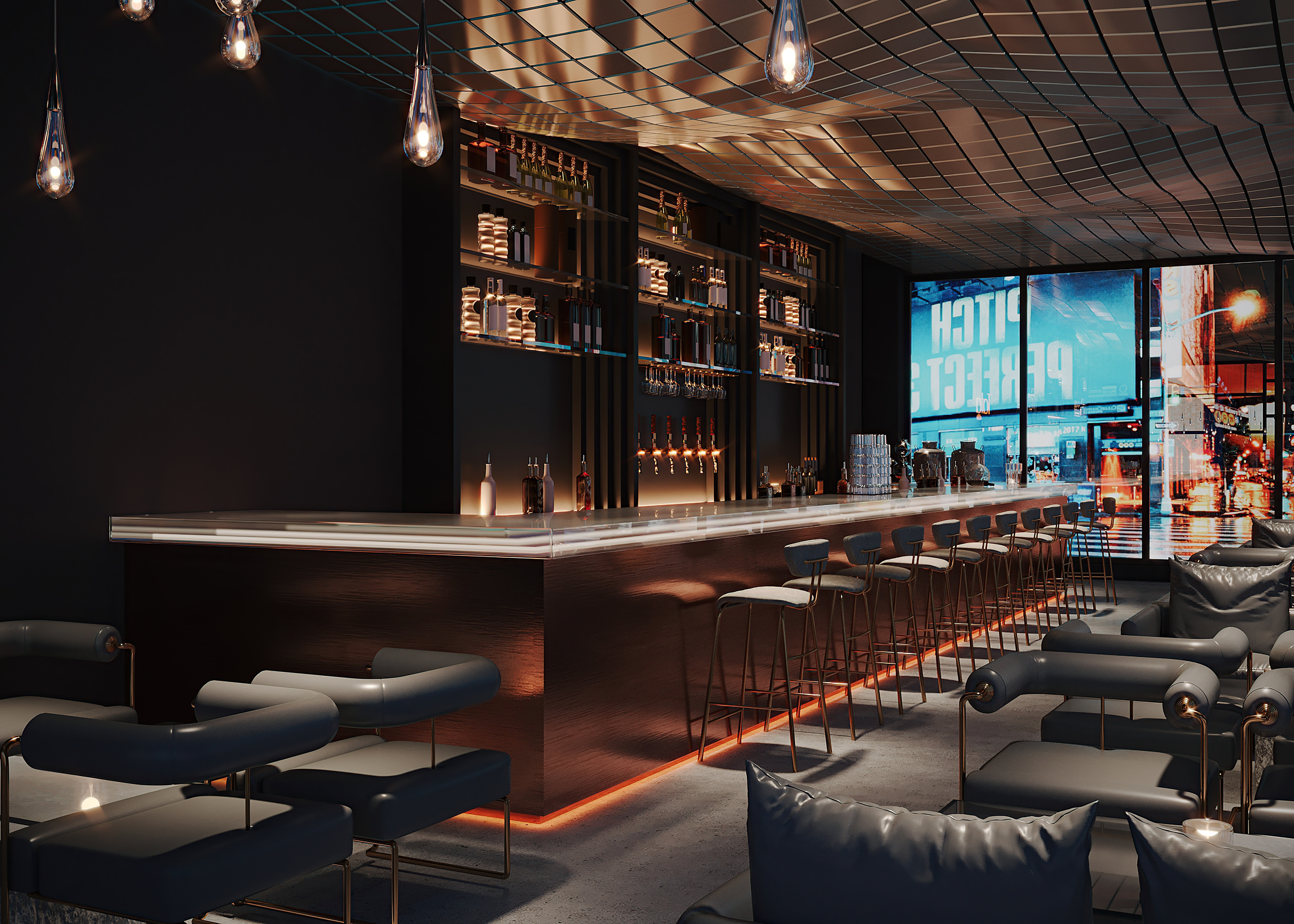 家装写实商业氛围设计-8