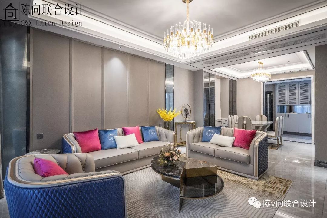 大良天悦湾轻奢优雅空间设计-32