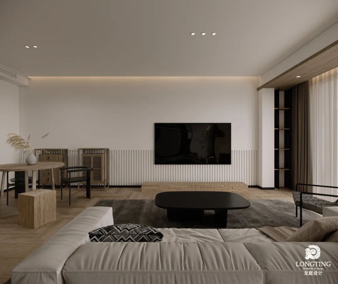 《龙庭设计》无主灯照明打造高级感家居空间丨中国湖州-76