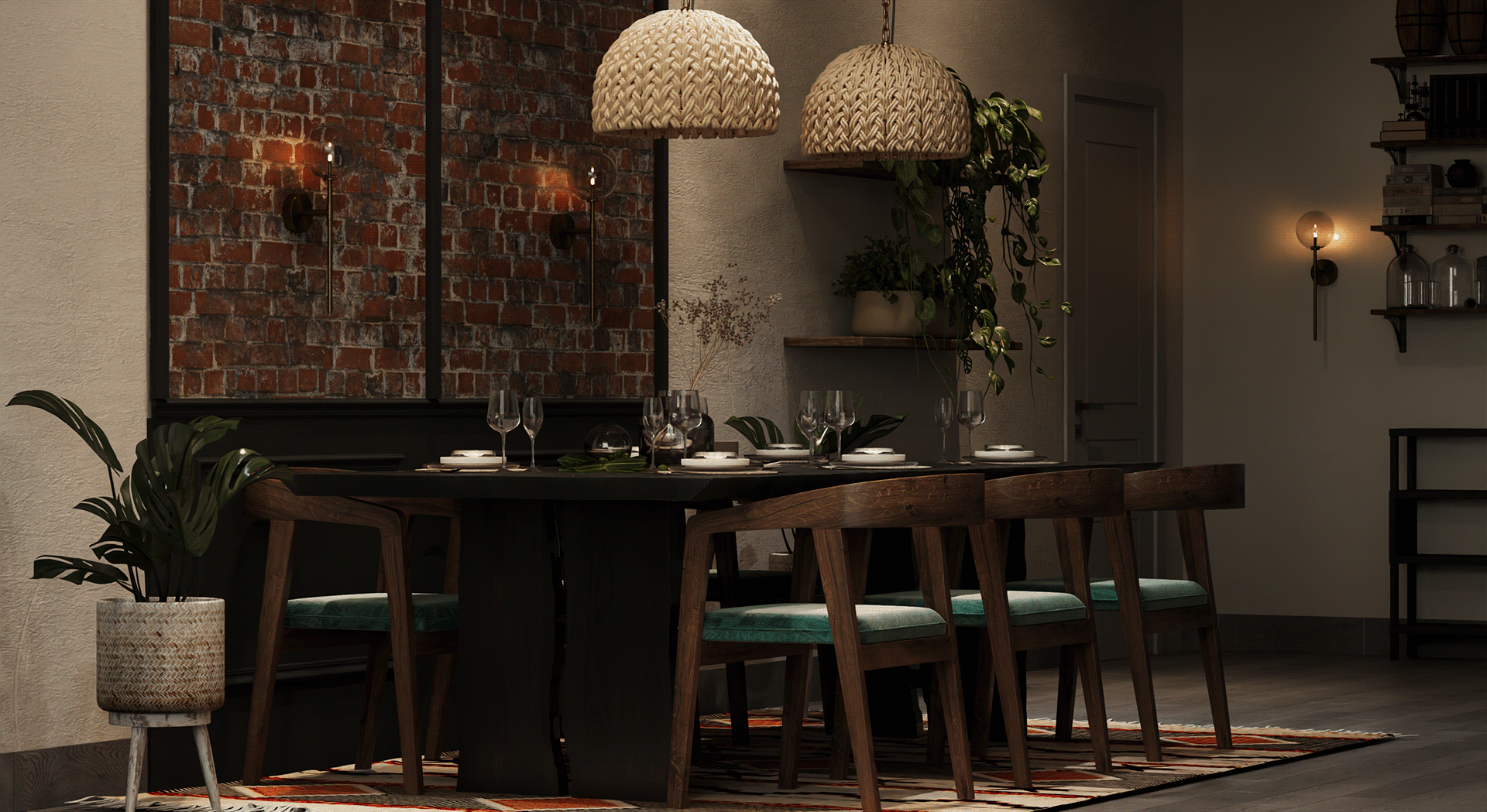 波西米亚风格温馨客厅内饰丨KA INNOVATIONS-2