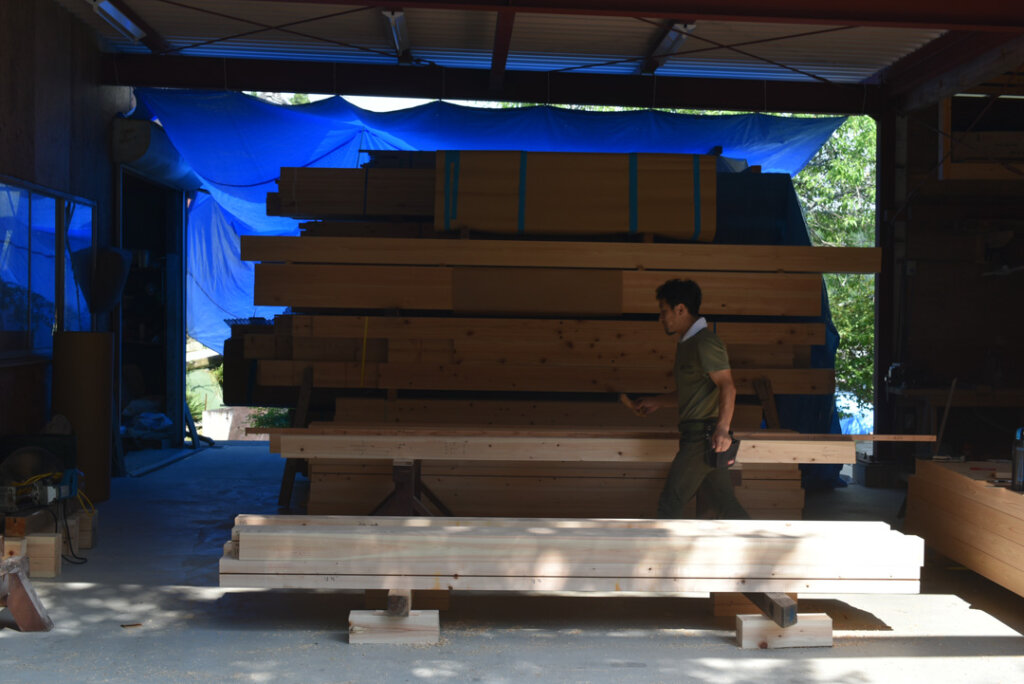 恵那の石場建て３　刻み丨水野设计室-28