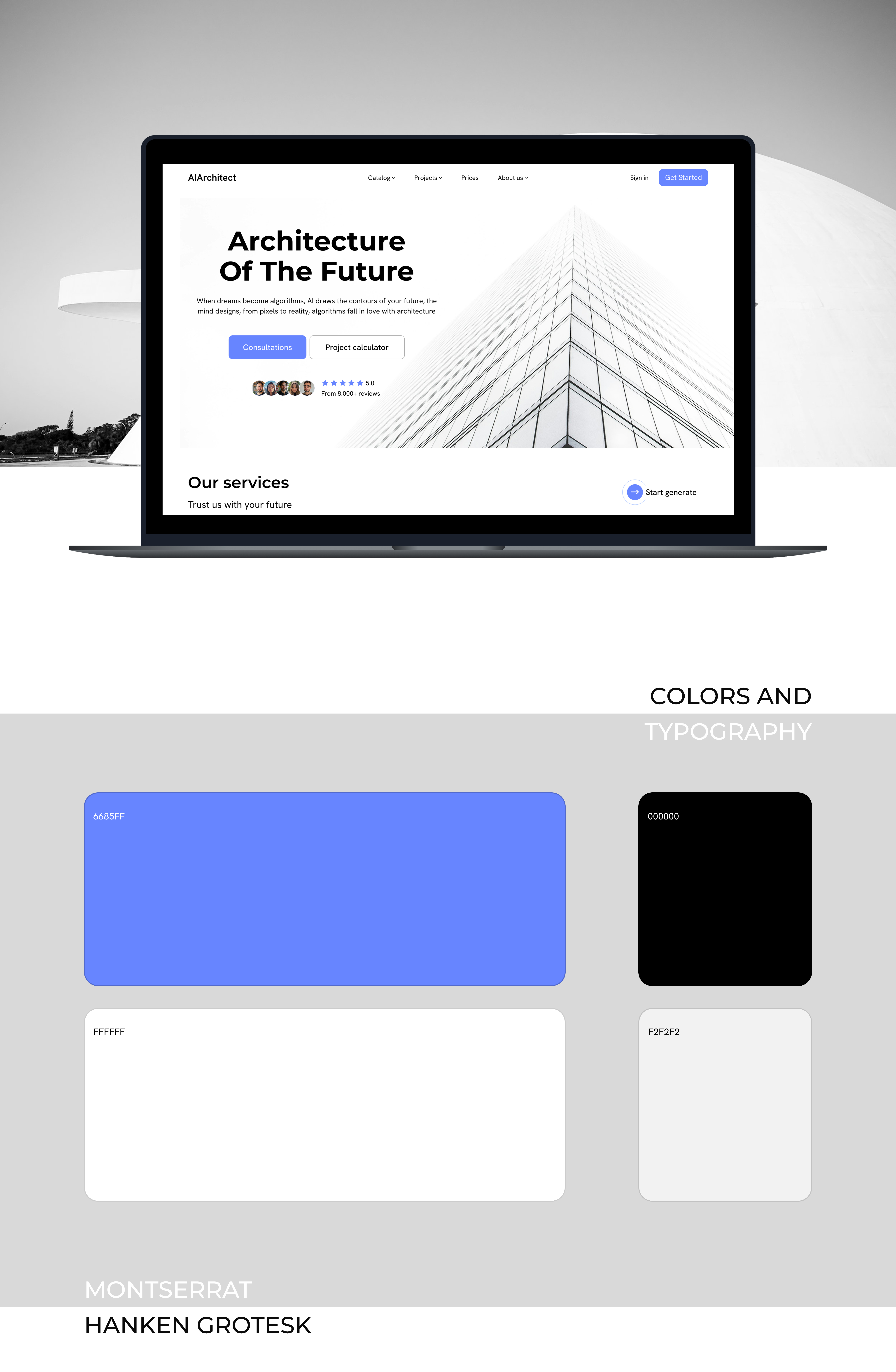 Website design AIArchitect-1
