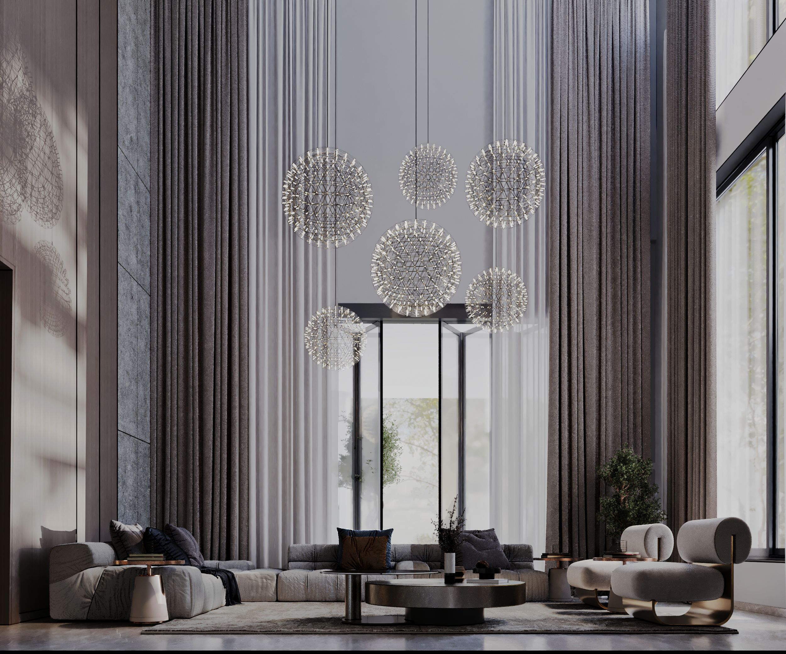 现代室内别墅丨Hassna Hassan-16