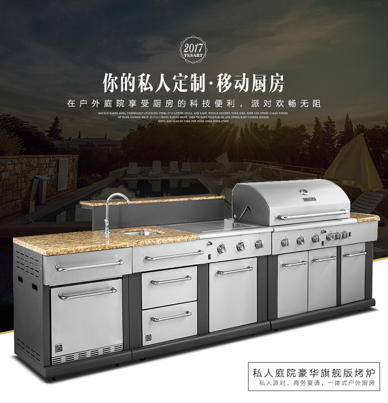 巴顿公爵庭院别墅烤炉 | 欧式简约之美的巅峰之作-1