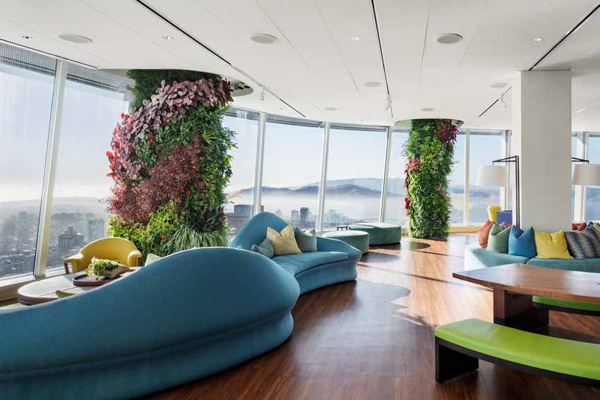 Salesforce Tower办公楼柱体绿化景观设计丨美国丨Habitat Horticulture景观设计公司-9