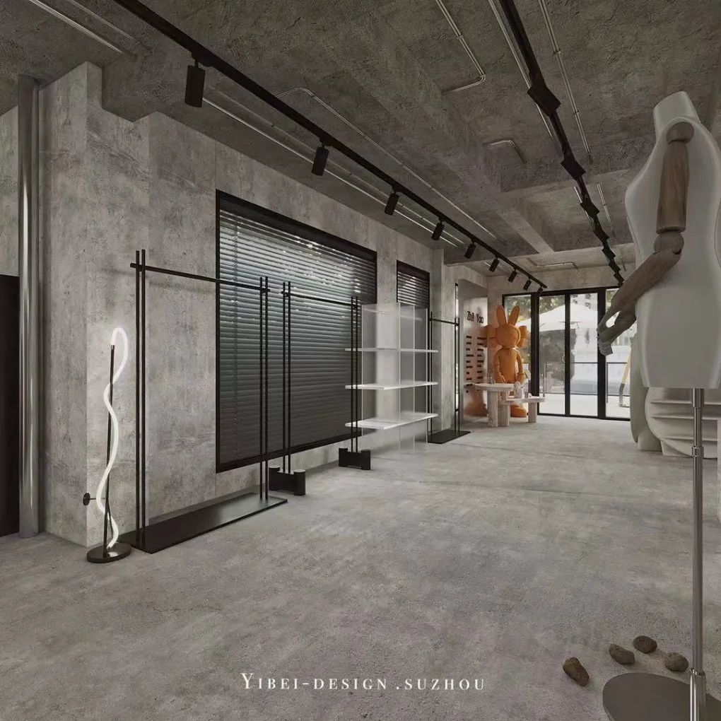 工业风混搭中古商业空间设计丨中国苏州丨一贝设计-22