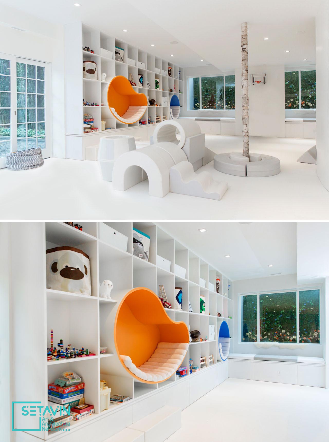 将地下室改造成儿童游戏空间  斯塔文丨美国纽约丨Eisner Design（建筑,室内和家具设计工作室）-5