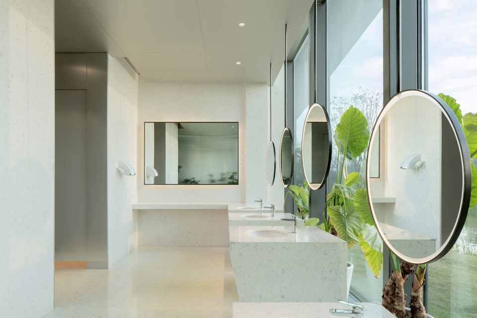 上海长兴岛郊野公园游客中心——自然与人文的和谐共生-91