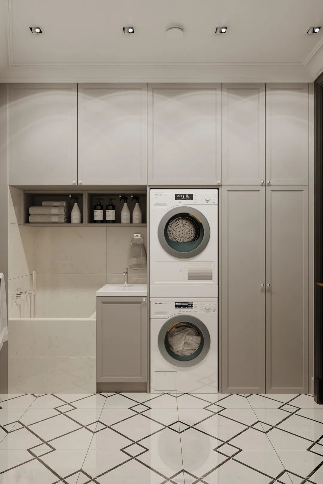 俄罗斯莫斯科 192·4㎡私人豪宅设计丨Julia Design-73